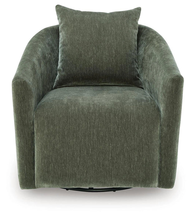 Five Star Furniture - Leastow Swivel Accent Chair