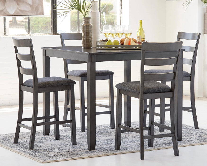 Five Star Furniture - Bridson Counter Height Dining Table and Bar Stools (Set of 5)