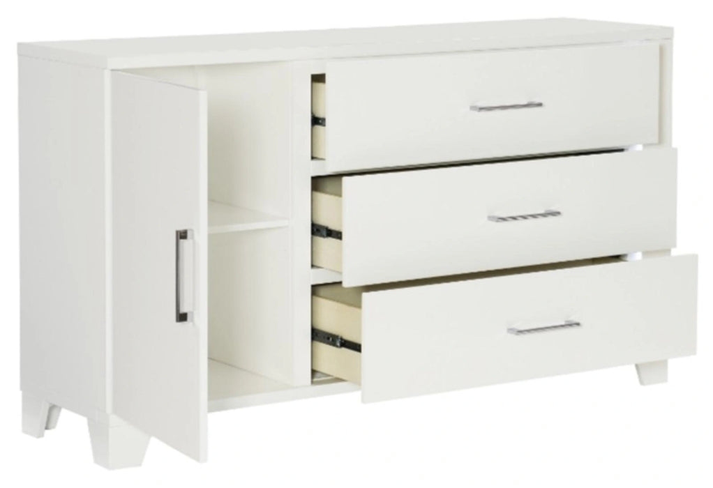 Five Star Furniture - Kerren Dresser in White 1678W-5
