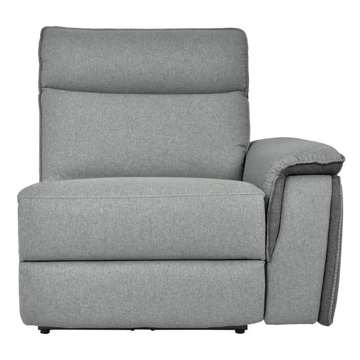 Five Star Furniture - Maroni Power RSF Reclining Chair with Power Headrest and USB Port in Dark Gray/Light Gray 8259-RRPWH