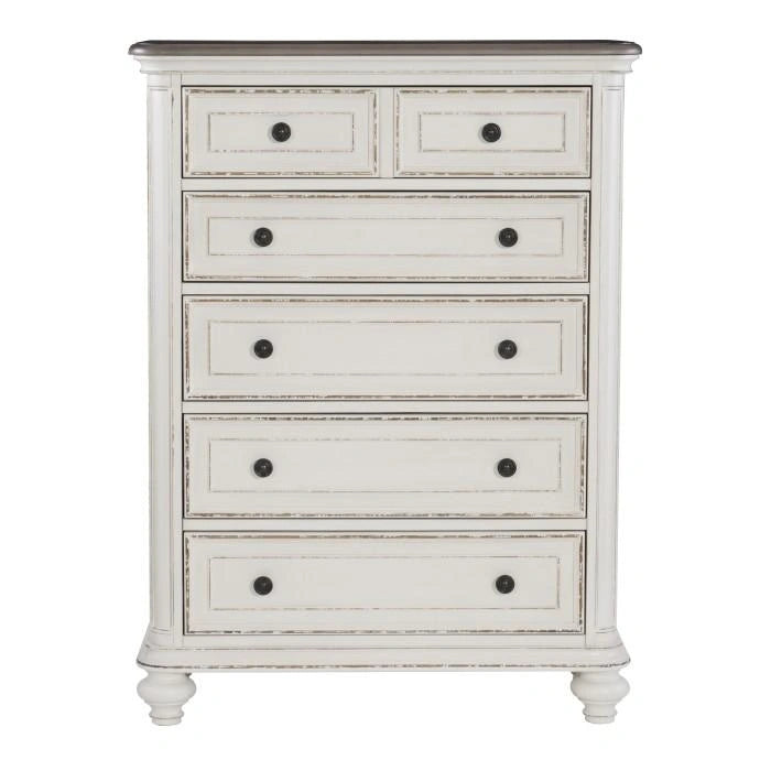 Five Star Furniture - Baylesford Chest in Two Tone 1624W-9