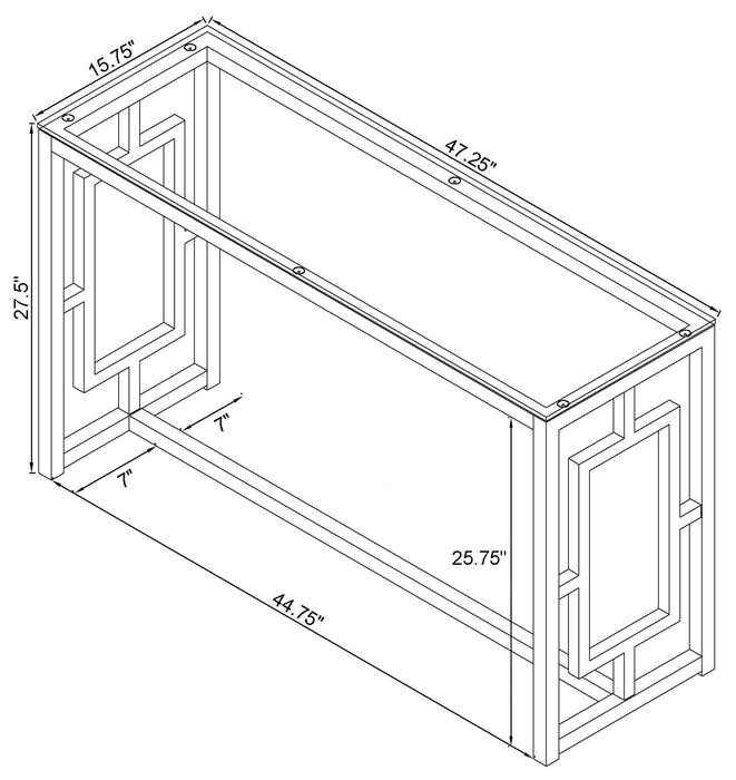 Five Star Furniture - Merced Console Table
