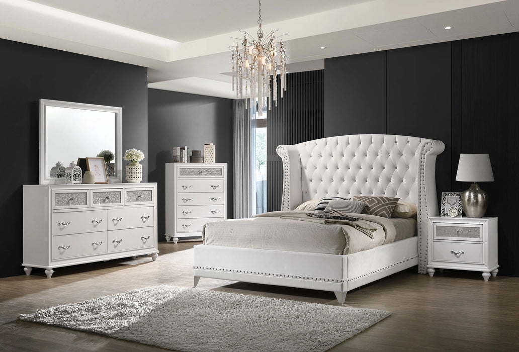 Five Star Furniture - Barzini Wingback Platform Bed