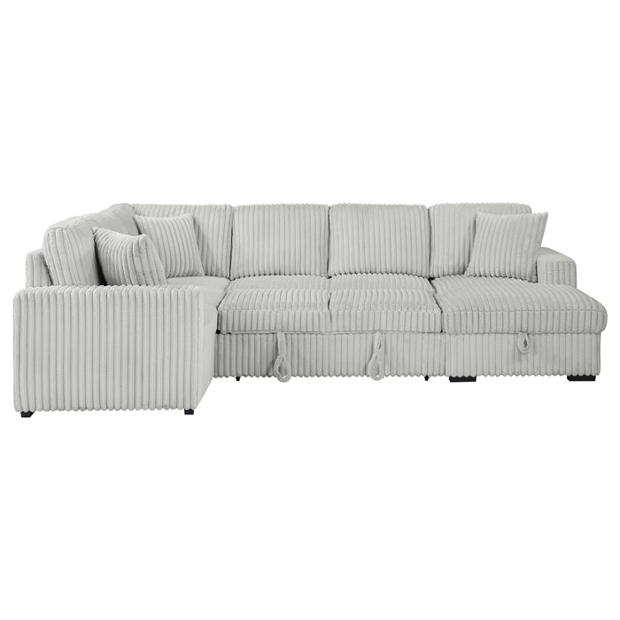 Five Star Furniture - Devonshire Pull-Out Sleeper Sectional Sofa