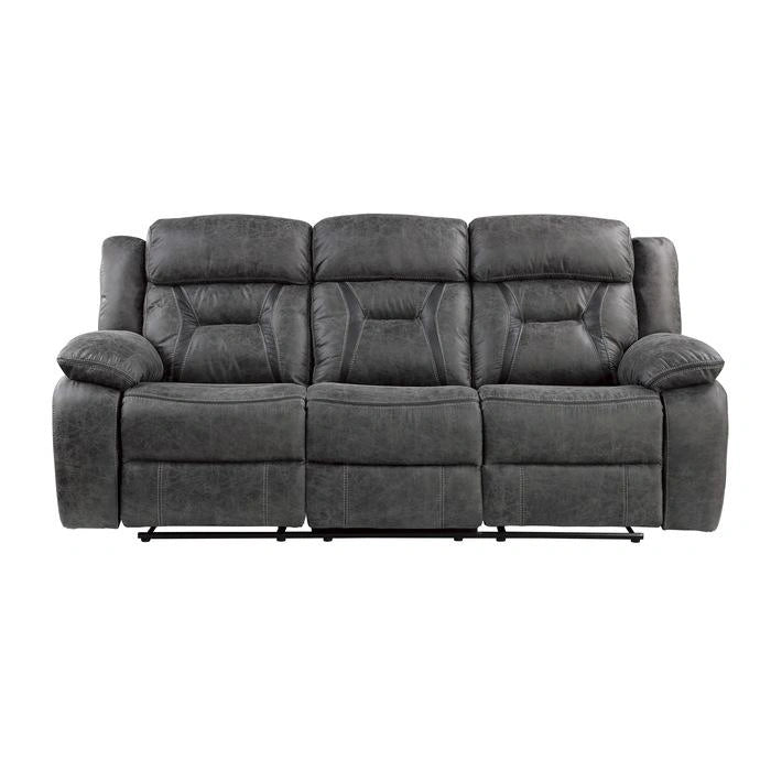 Five Star Furniture - Madrona Hill Double Reclining Sofa in Gray 9989GY-3