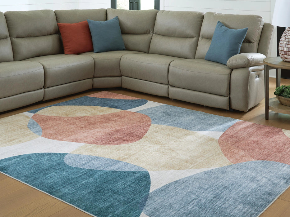 Five Star Furniture - Chanleigh Washable 7'6" x 9'6" Area Rug