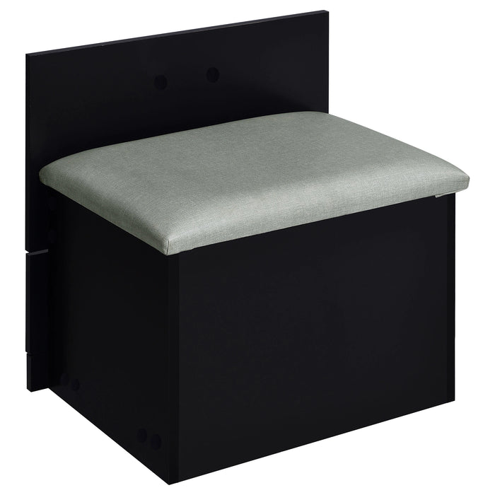 Five Star Furniture - Danbury Makeup Vanity Table with LED Mirror and Stool