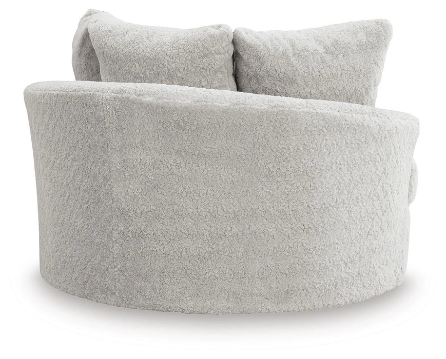 Five Star Furniture - Cuddle Plush Oversized Swivel Accent Chair