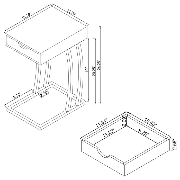 Five Star Furniture - Troy Side Table