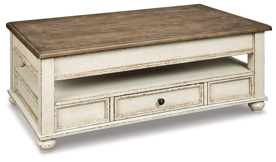 Five Star Furniture - Realyn Coffee Table with Lift Top image