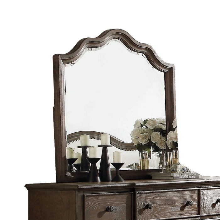 Five Star Furniture - Baudouin Weathered Oak Mirror