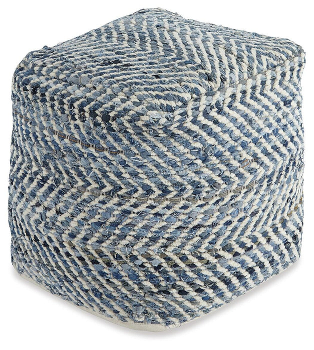 Five Star Furniture - Chevron Pouf