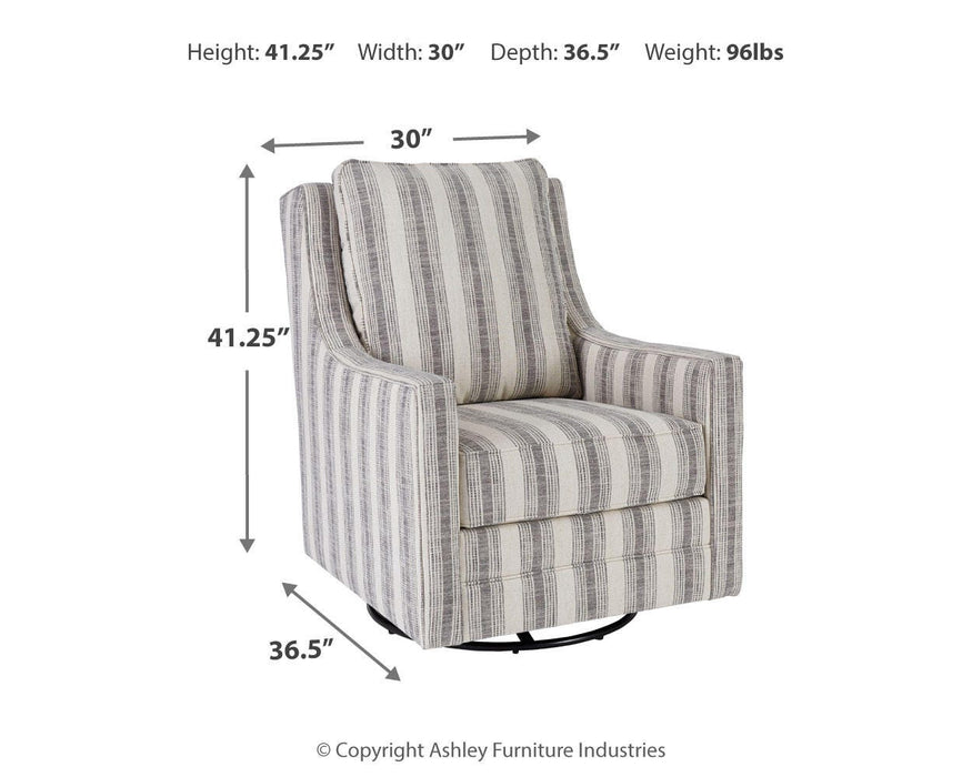 Five Star Furniture - Kambria Swivel Glider Accent Chair