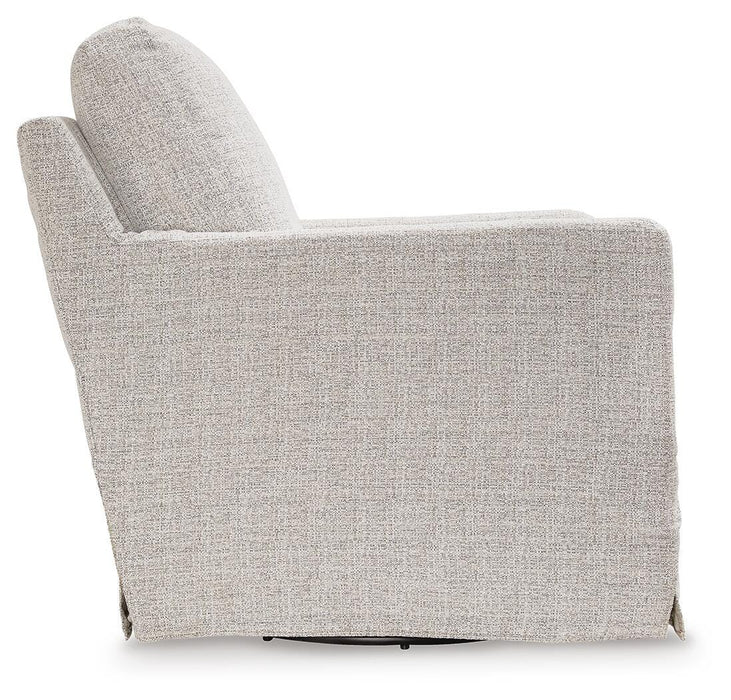 Five Star Furniture - Nenana Next-Gen Nuvella Swivel Glider Accent Chair