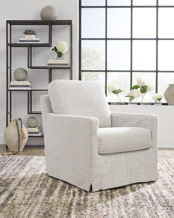 Five Star Furniture - Nenana Next-Gen Nuvella Swivel Glider Accent Chair