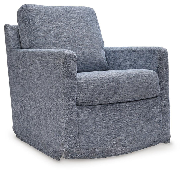 Five Star Furniture - Nenana Next-Gen Nuvella Swivel Glider Accent Chair