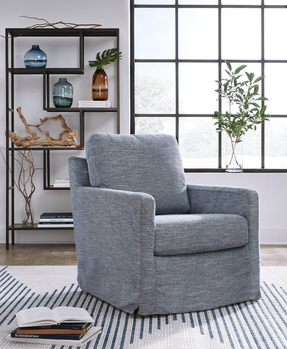 Five Star Furniture - Nenana Next-Gen Nuvella Swivel Glider Accent Chair