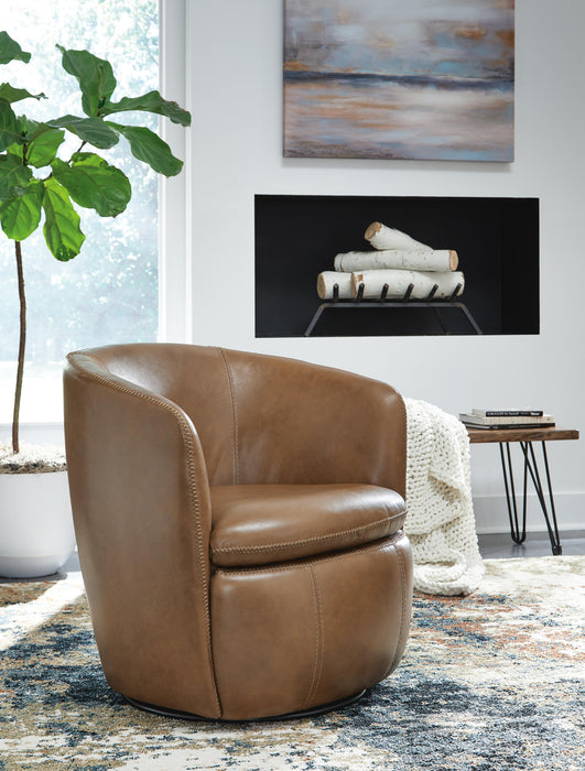 Five Star Furniture - Kierreys Swivel Accent Chair