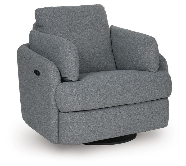 Five Star Furniture - Alainmont Next-Gen Nuvella Swivel Power Recliner - Five Star Furniture & Mattress (GA)