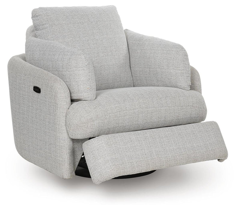Five Star Furniture - Alainmont Next-Gen Nuvella Swivel Power Recliner - Five Star Furniture & Mattress (GA)
