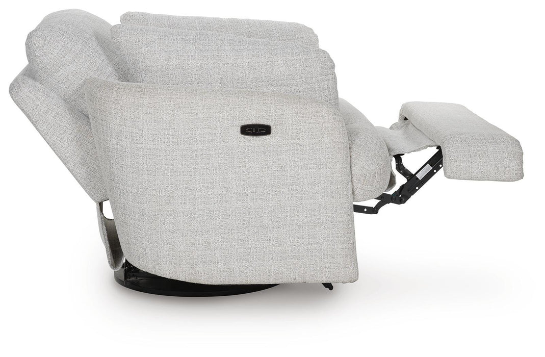 Five Star Furniture - Alainmont Next-Gen Nuvella Swivel Power Recliner - Five Star Furniture & Mattress (GA)
