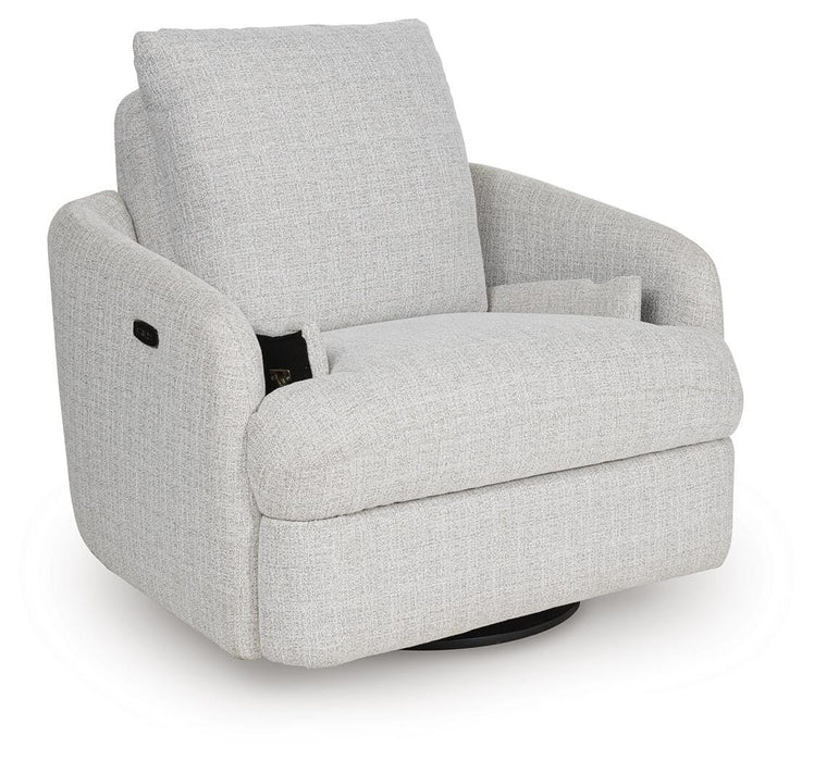 Five Star Furniture - Alainmont Next-Gen Nuvella Swivel Power Recliner - Five Star Furniture & Mattress (GA)