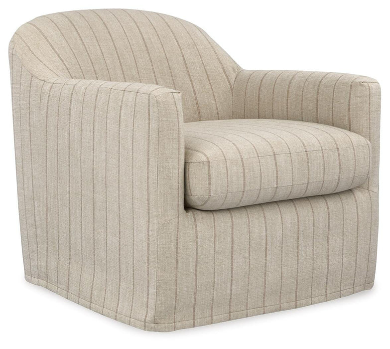 Five Star Furniture - Valwick Swivel Accent Chair
