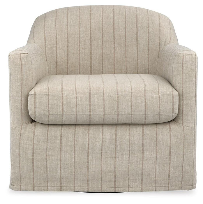 Five Star Furniture - Valwick Swivel Accent Chair