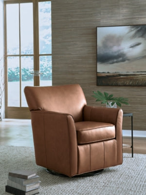 Five Star Furniture - Braydunn Swivel Glider Accent Chair - Five Star Furniture & Mattress (GA)