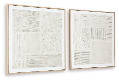 Five Star Furniture - Andorfield Wall Art (Set of 2) - Five Star Furniture & Mattress (GA)
