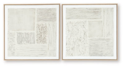 Five Star Furniture - Andorfield Wall Art (Set of 2) - Five Star Furniture & Mattress (GA)