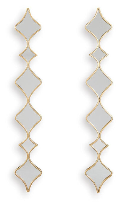 Five Star Furniture - Harriswood Accent Mirror Set (Set of 2)