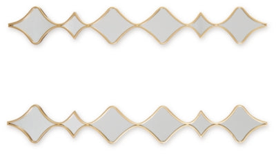 Five Star Furniture - Harriswood Accent Mirror Set (Set of 2)