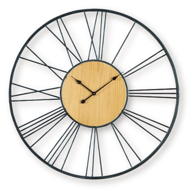 Five Star Furniture - Brockett Wall Clock - Five Star Furniture & Mattress (GA)