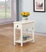 Five Star Furniture - Jeana White Side Table image
