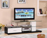 Five Star Furniture - Ivana White & Black TV Stand image