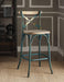 Five Star Furniture - Zaire Antique Turquoise & Antique Oak Bar Chair (1Pc) image