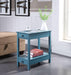 Five Star Furniture - Byzad Teal Side Table (USB Charging Dock) image