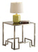 Five Star Furniture - Acme Damien End Table in Champagne 81627 image