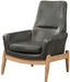 Five Star Furniture - Acme Dolphin Accent Chair in Black 59533 image