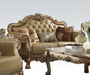 Five Star Furniture - Acme Dresden Loveseat w/ 3 Pillows in Gold Patina 53161 image