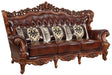 Five Star Furniture - Acme Furniture Eustoma Sofa in Cherry and Walnut 53065 image
