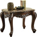 Five Star Furniture - Acme Furniture Latisha End Table in Marble/Antique Oak 82147 image