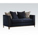 Five Star Furniture - Acme Phaedra Loveseat with 4 Pillows in Blue Fabric 52831 image