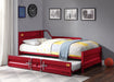 Five Star Furniture - Cargo Red Daybed & Trundle (Twin Size) image
