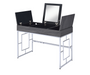 Five Star Furniture - Saffron Black Oak & Chrome Vanity Desk image