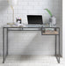 Five Star Furniture - Yasin Gray & Glass Desk image