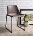Five Star Furniture - Valgus Vintage Mocha & Black Side Chair image