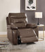 Five Star Furniture - Aashi Brown Leather-Gel Match Recliner (Power Motion) image