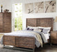 Five Star Furniture - Acme Andria Queen Platform Bed in Reclaimed Oak 21290Q image